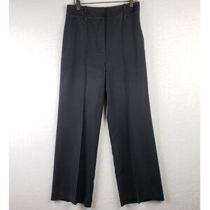 Givenchy Paris Dress Pants Trousers Wool Blend Black size 38 US 6 Classic Preppy